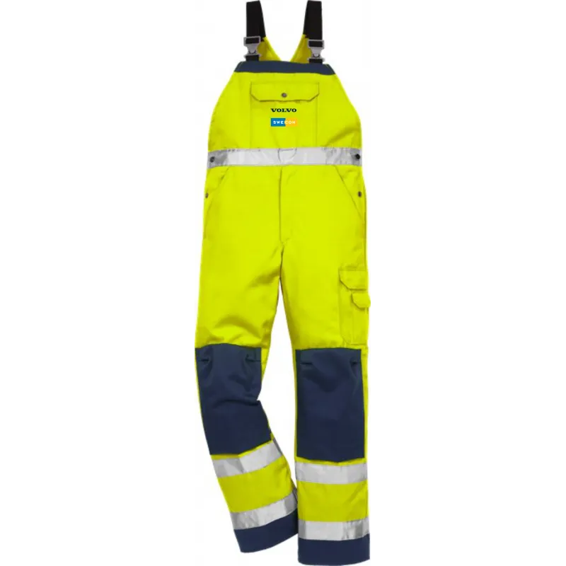 VBM 100003 Latzhose Warnschutz (171 (Warnschutz-Gelb/Marine), C44, Swecon/Volvo)