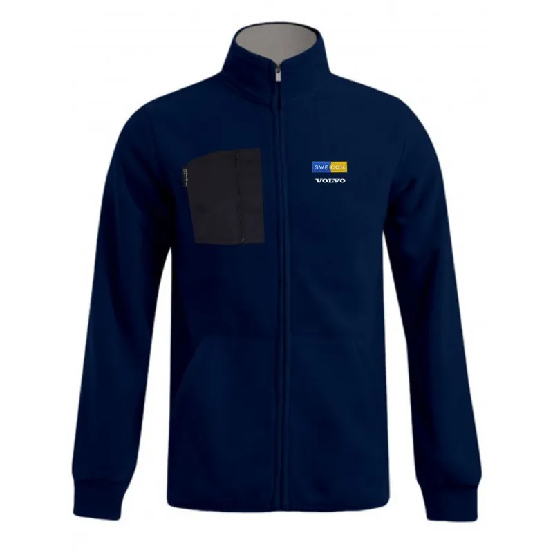 VBM 7971 Fleecejacke mit Brusttasche